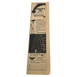 Goldak Metal Detectors Locator Print Ad Vintage 70s Rainbows End Burbank CA